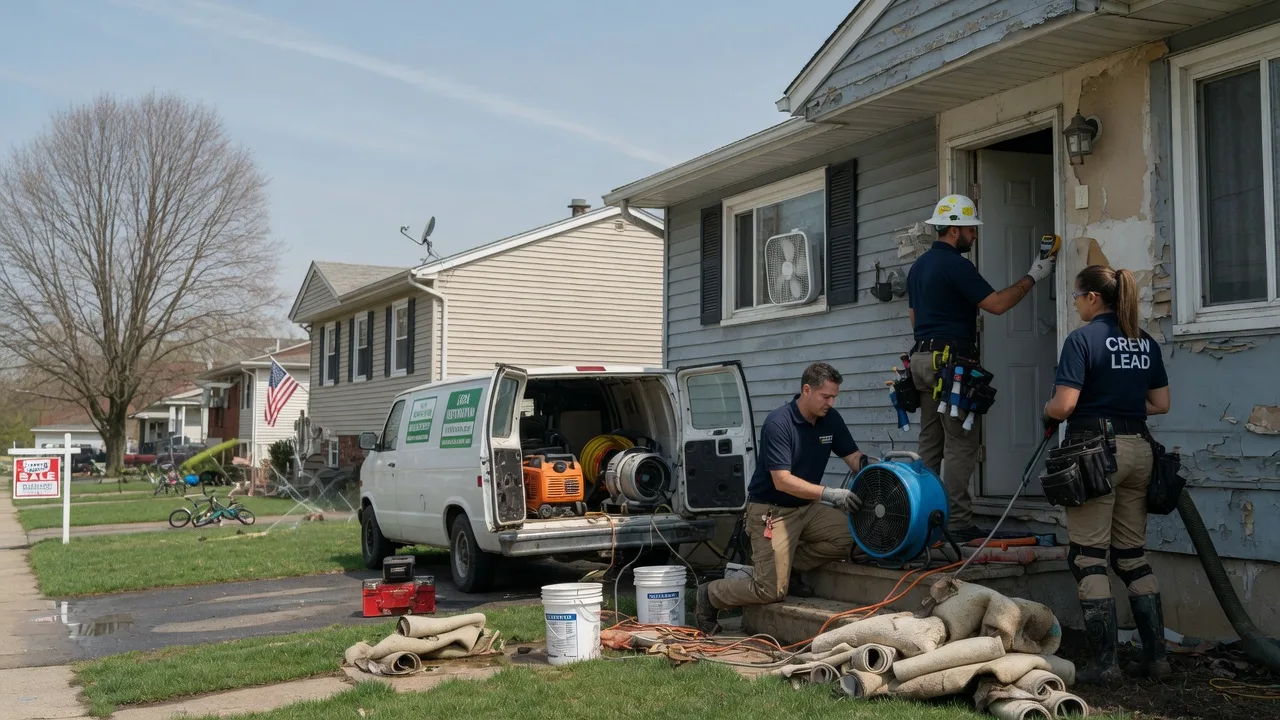 Flood Cleanup in Lewistown, OH near me